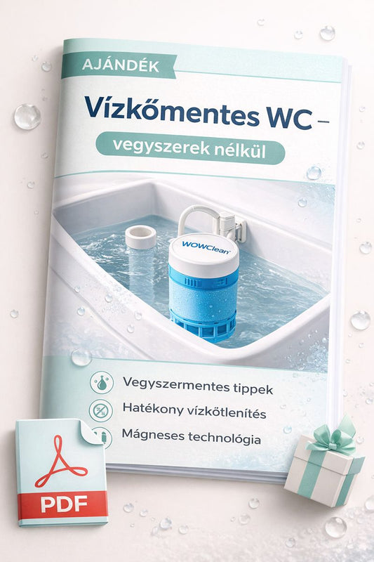 „Vízkőmentes WC – vegyszerek nélkül” mini PDF útmutató